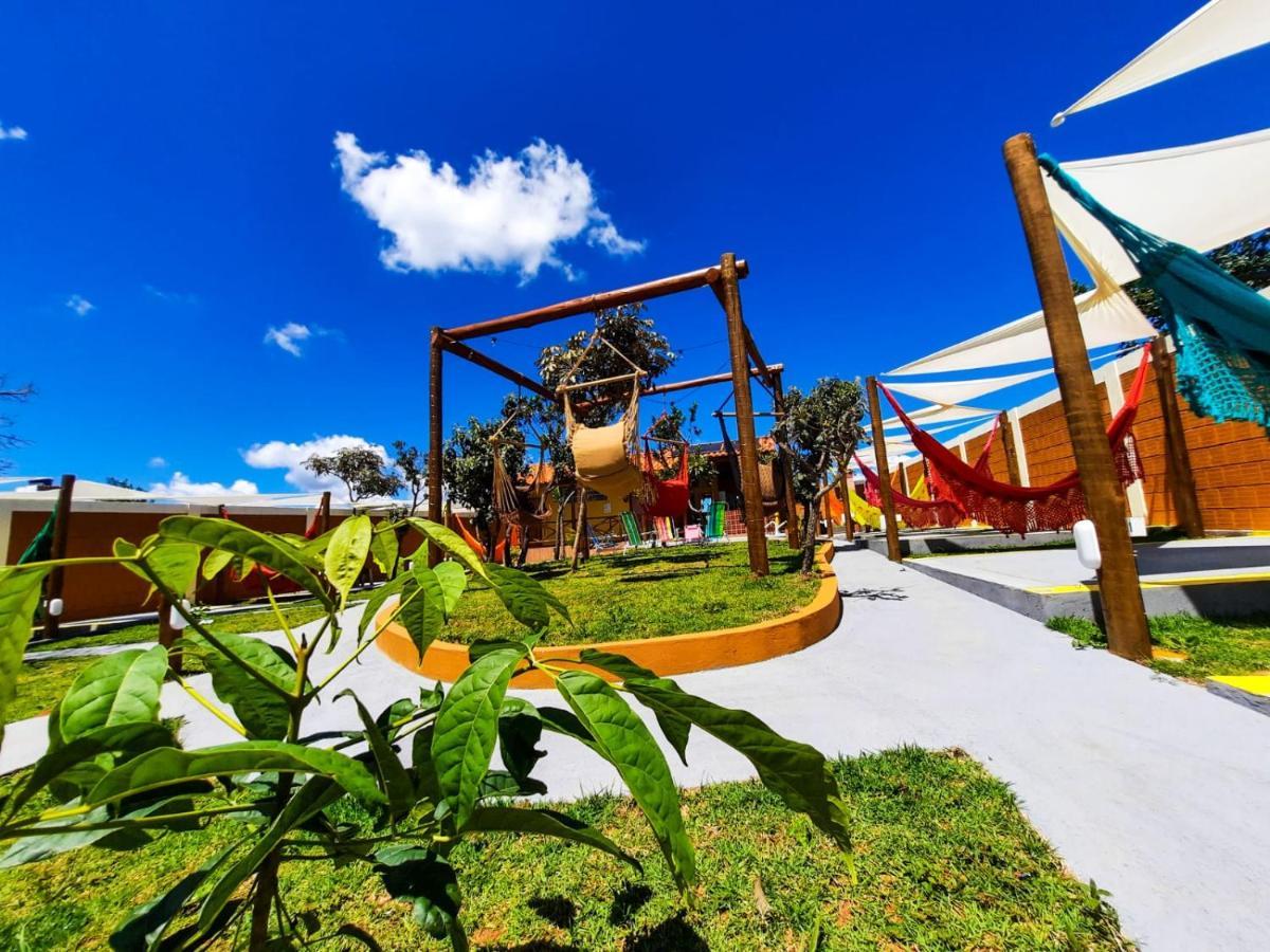 Camping Reino De Andalasia Alto Paraíso de Goiás Exterior foto