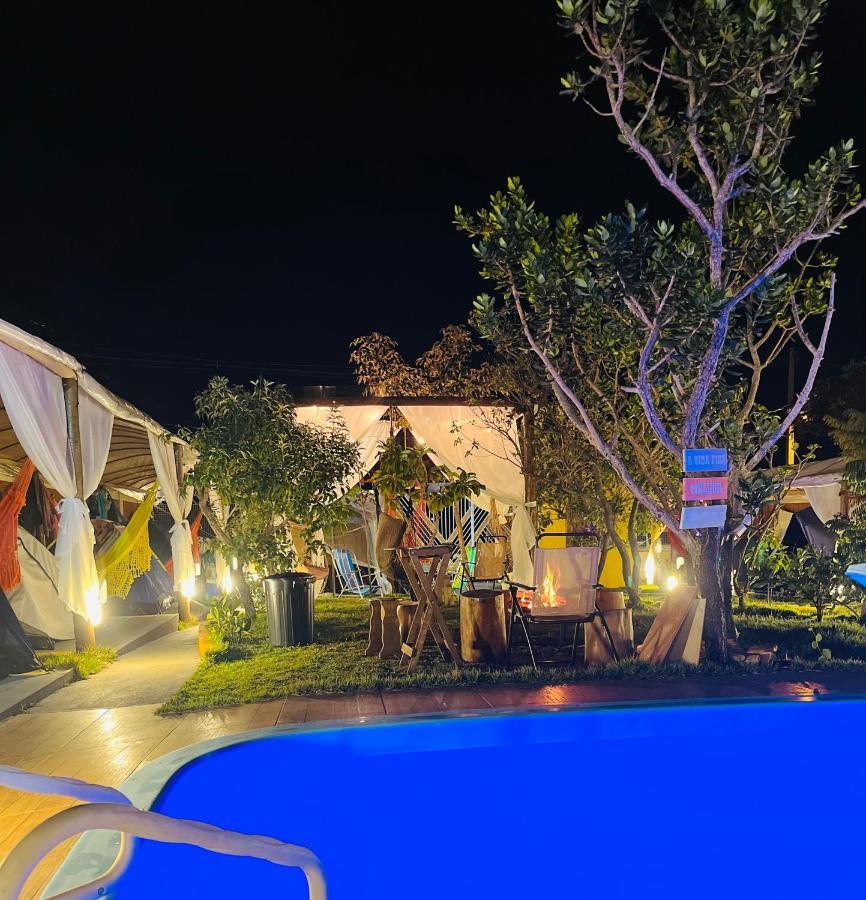 Camping Reino De Andalasia Alto Paraíso de Goiás Exterior foto